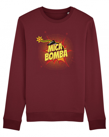 Familia de super eroi - Mica bomba Burgundy