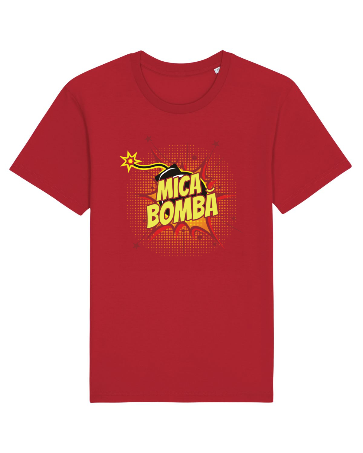 Tricou mânecă scurtă Unisex Rocker Red