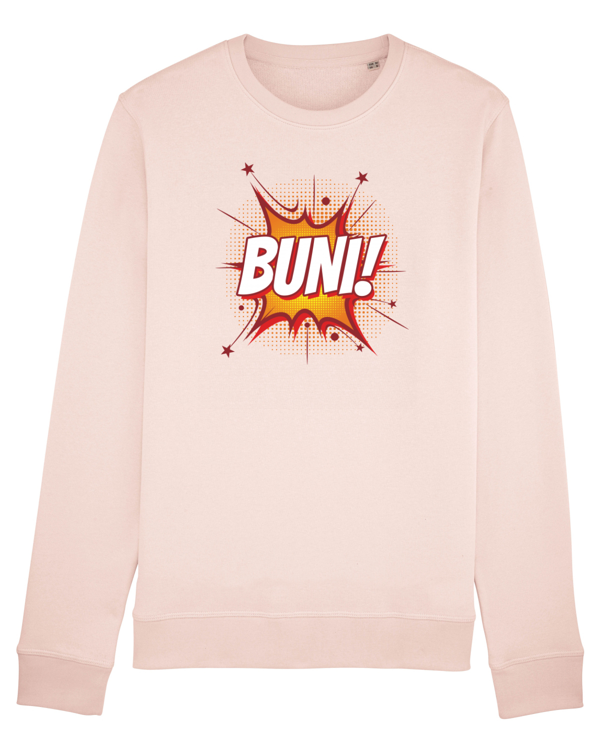 Bluză mânecă lungă Unisex Rise Candy Pink