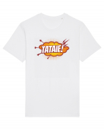 Familia de super eroi - Tataie Tricou mânecă scurtă Unisex Rocker