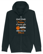 BASKETBALL MOM Hanorac cu fermoar Unisex Connector