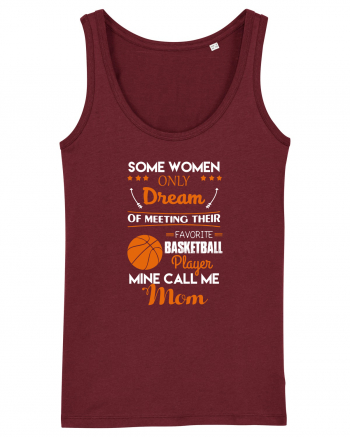 BASKETBALL MOM Burgundy