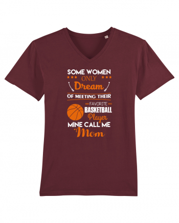 BASKETBALL MOM Burgundy