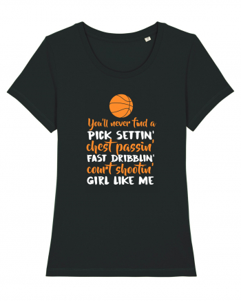 BASKETBALL GIRL Black