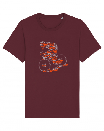 CYCLING Burgundy