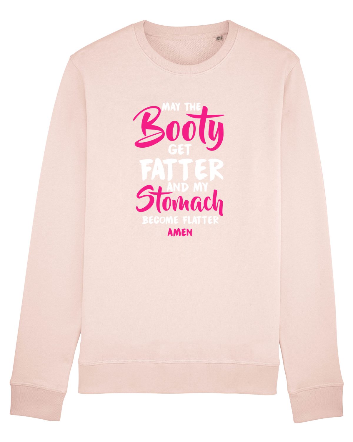 Bluză mânecă lungă Unisex Rise Candy Pink