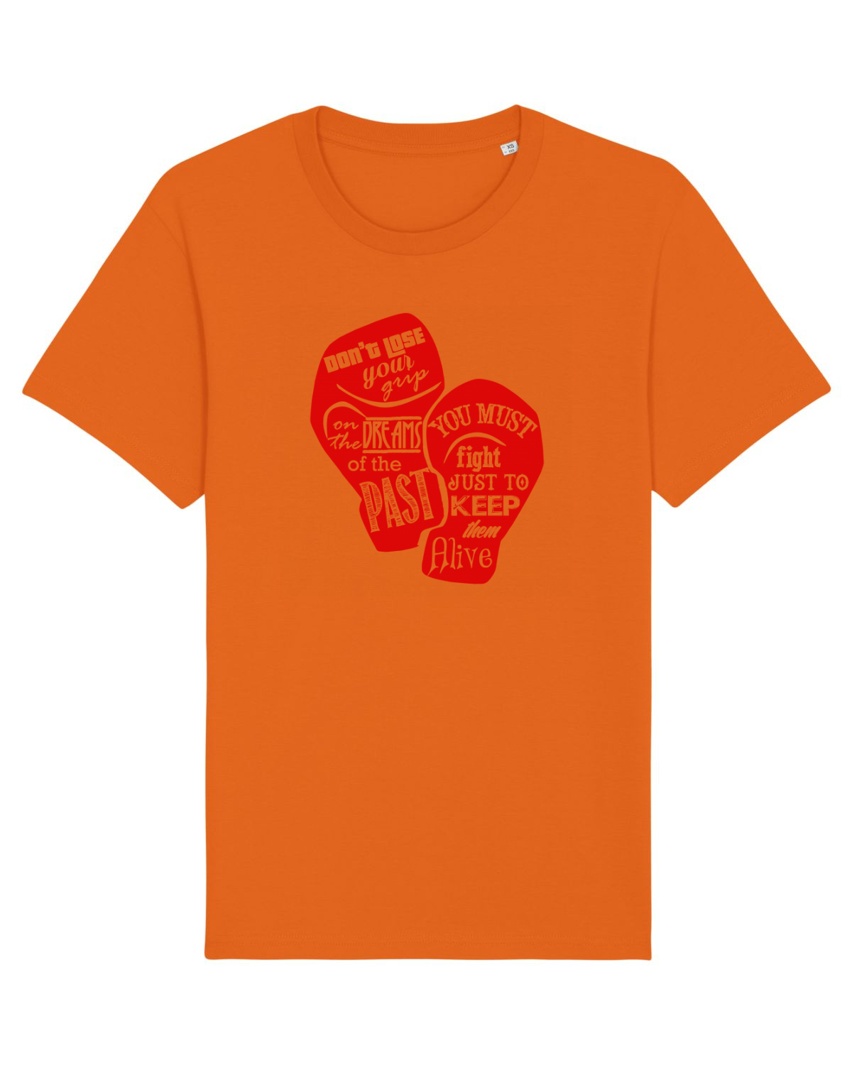 Tricou mânecă scurtă Unisex Rocker Bright Orange