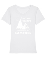 CAMPING Tricou mânecă scurtă guler larg fitted Damă Expresser