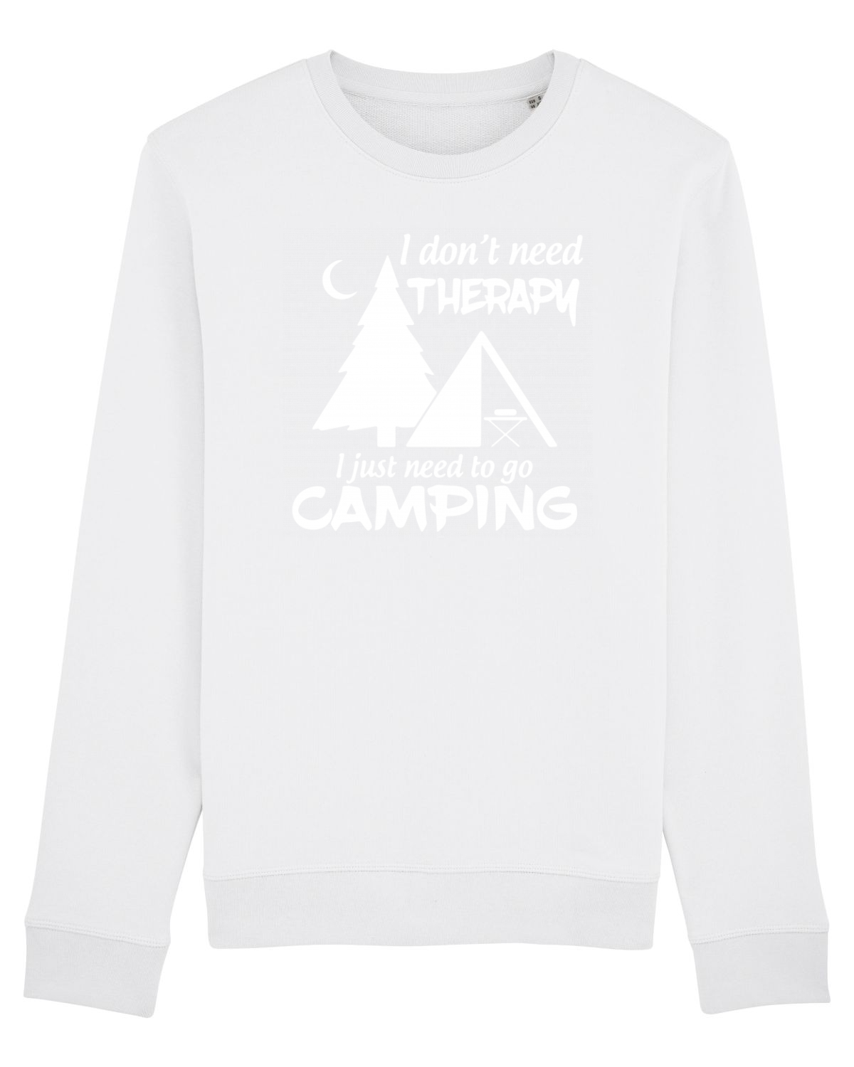 Bluză mânecă lungă Unisex Rise White