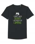 CAMPING Tricou mânecă scurtă guler larg Bărbat Skater