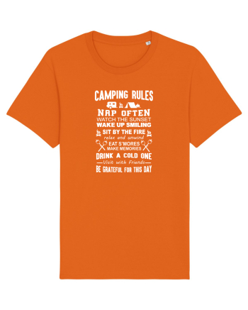 CAMPING Bright Orange