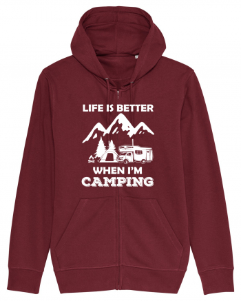 CAMPING Burgundy