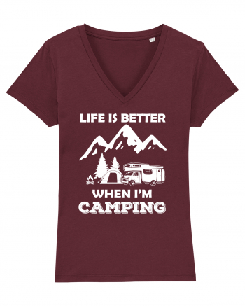 CAMPING Burgundy