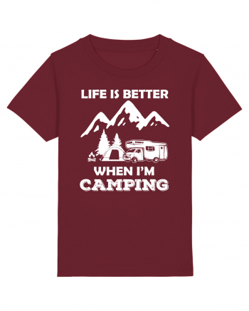 CAMPING Burgundy