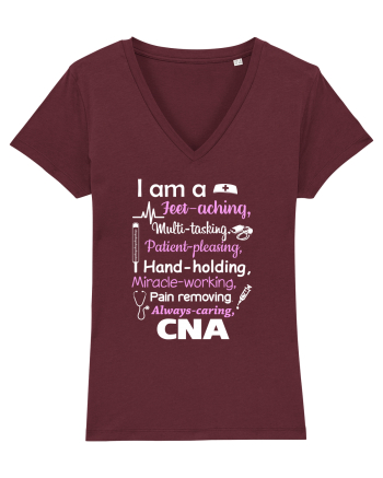 NURSE CNA Burgundy