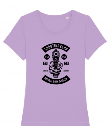 Pistol Shooting Black Lavender Dawn