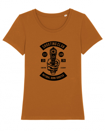 Pistol Shooting Black Roasted Orange