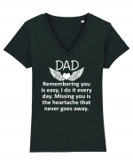 DAD Tricou mânecă scurtă guler V Damă Evoker