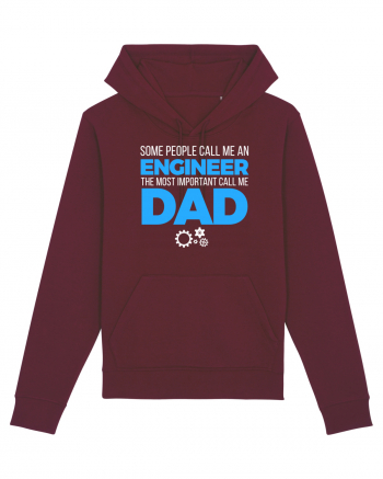 ENGINEER DAD Burgundy