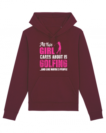 GOLFING Burgundy