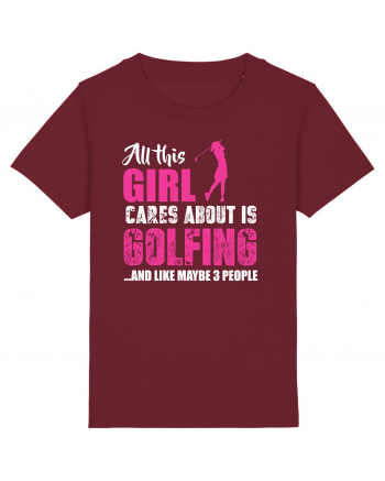 GOLFING Burgundy