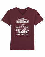 BIKER GRANDPA Tricou mânecă scurtă guler V Bărbat Presenter