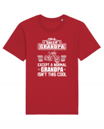 BIKER GRANDPA Tricou mânecă scurtă Unisex Rocker