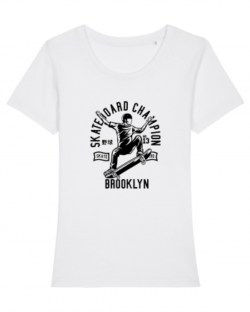 Skateboard Champion Black White