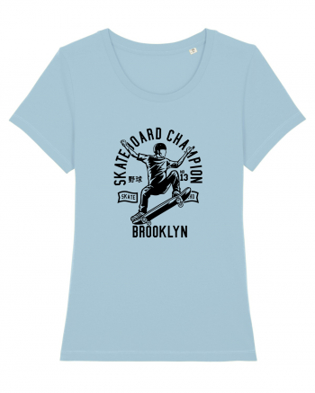 Skateboard Champion Black Sky Blue