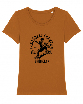 Skateboard Champion Black Roasted Orange