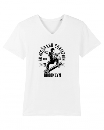 Skateboard Champion Black White