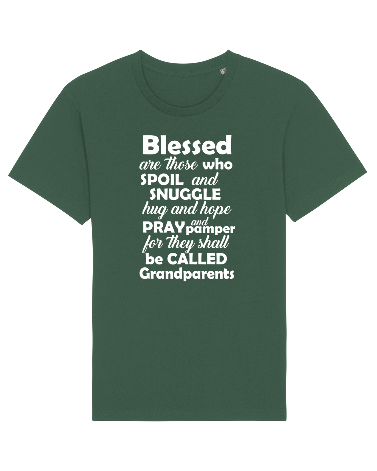 Tricou mânecă scurtă Unisex Rocker Bottle Green