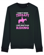 RIDING HORSE Bluză mânecă lungă Unisex Rise