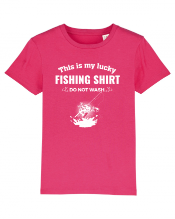 FISHING SHIRT Raspberry