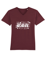 NURSE Tricou mânecă scurtă guler V Bărbat Presenter