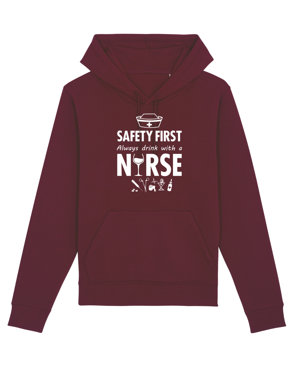 Hanorac Unisex Drummer Burgundy