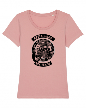 Skull Biker Black Canyon Pink