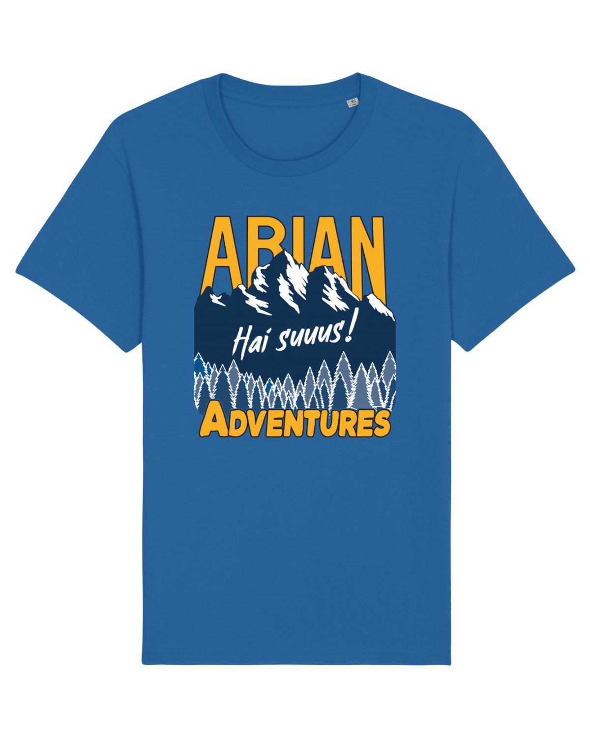 Tricou mânecă scurtă Unisex Rocker Royal Blue