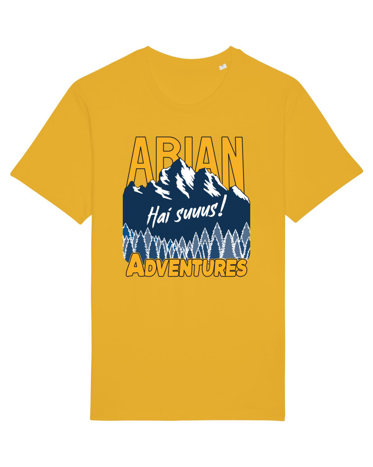 Tricou mânecă scurtă Unisex Rocker Spectra Yellow