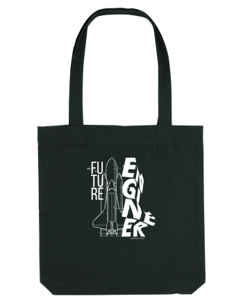 Viitor Inginer - Spaceship (alb) Black