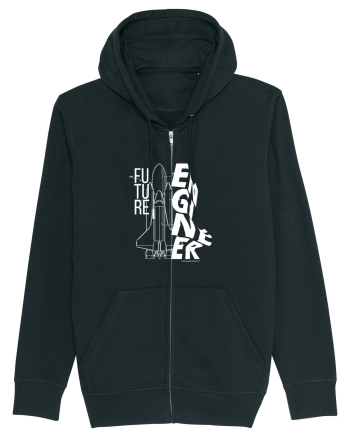 Viitor Inginer - Spaceship (alb) Black