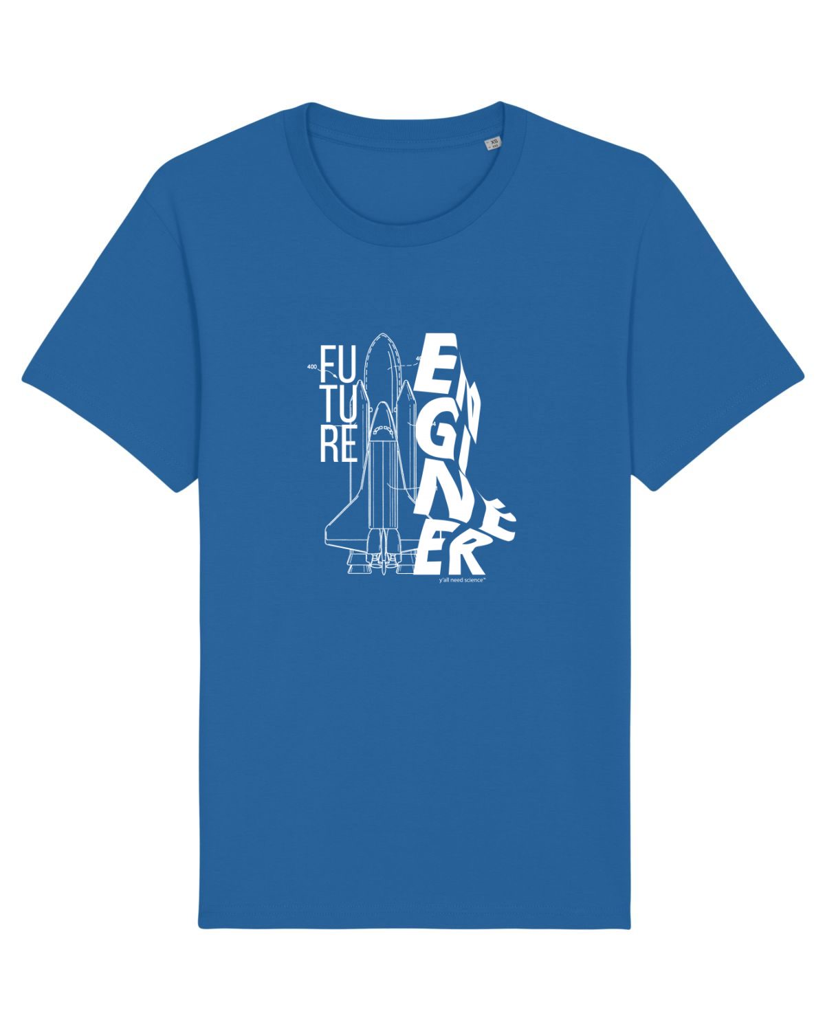 Tricou mânecă scurtă Unisex Rocker Royal Blue