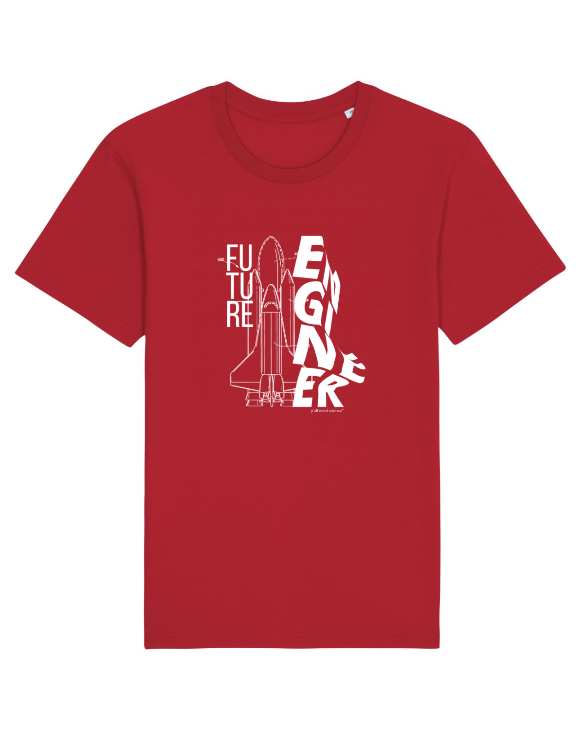 Tricou mânecă scurtă Unisex Rocker Red