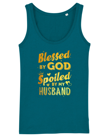 Blessed by God Spoiled by my Husband Ocean Depth