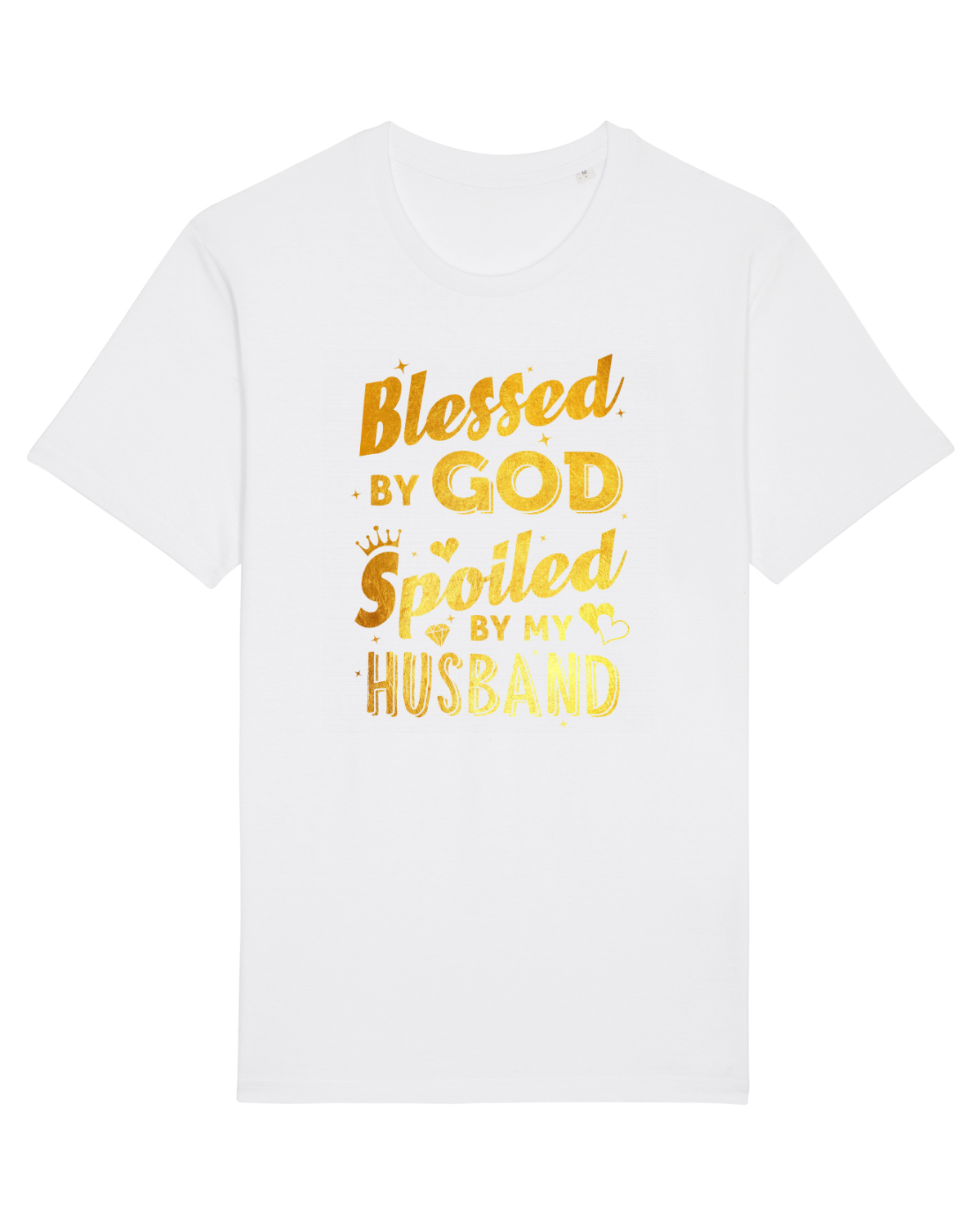 Tricou mânecă scurtă Unisex Rocker White