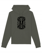 Skull Crossfit Gym Black Hanorac Unisex Drummer