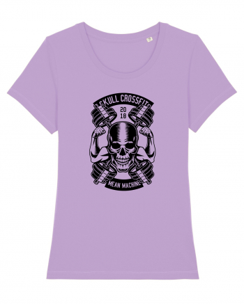 Skull Crossfit Gym Black Lavender Dawn