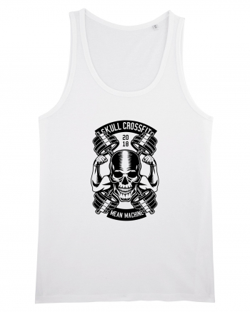 Skull Crossfit Gym Black White