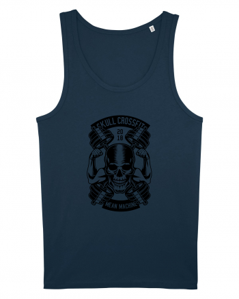 Skull Crossfit Gym Black Navy