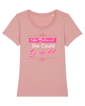 SHE BELIEVED Canyon Pink